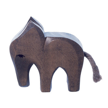 Holztier Möbelknopf Elefant