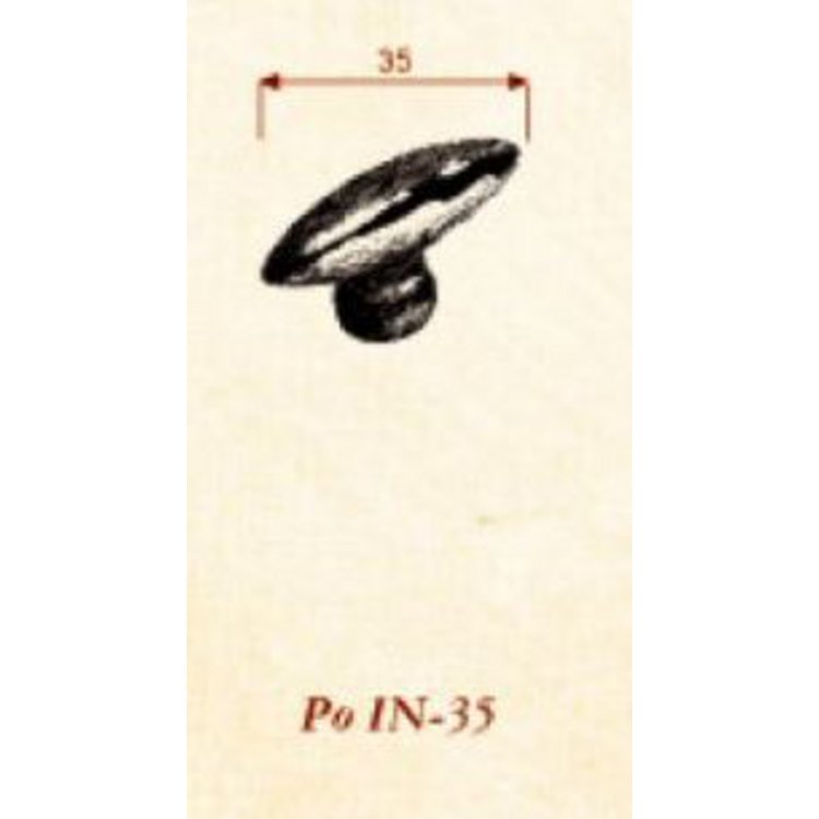 Möbelknopf POIN-35 Giara Britannium (BRI) (Rückgab