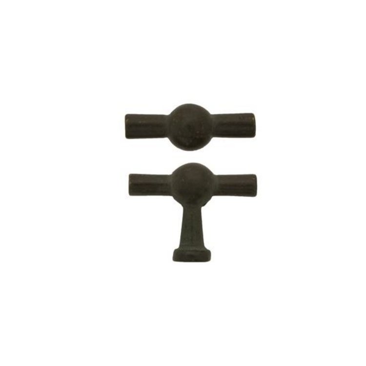 Möbelknopf Po8-55 Bronze grün/patiniert (VI/OG) (R