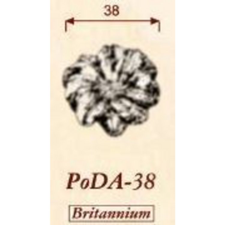 Möbelknopf PODA-38 Britannium (BRI) (Rückgabe nich