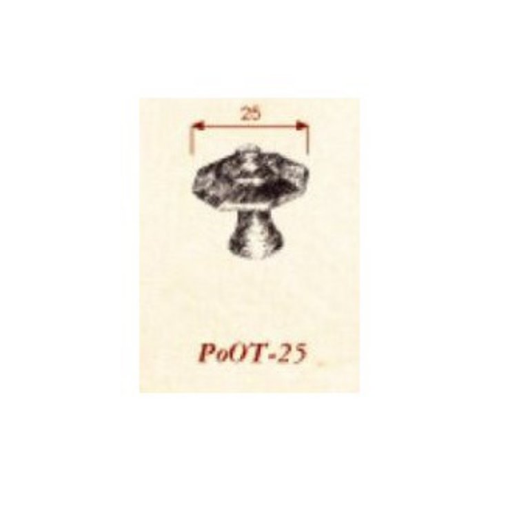 Möbelknopf PooT-25 Britannium (BRI) (Rückgabe nich