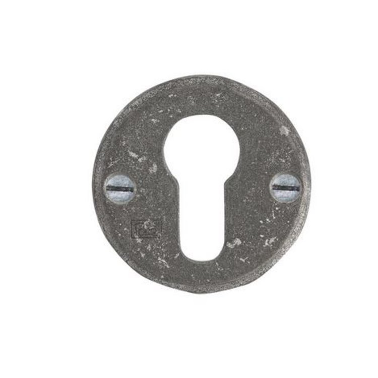 Schlüsselrosette Rund R50 Eisen roh (RM), Profilzy