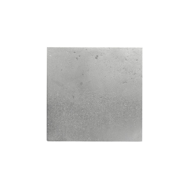 Metallfliese 10x10 Weiße Bronze satiniert (WBS)
