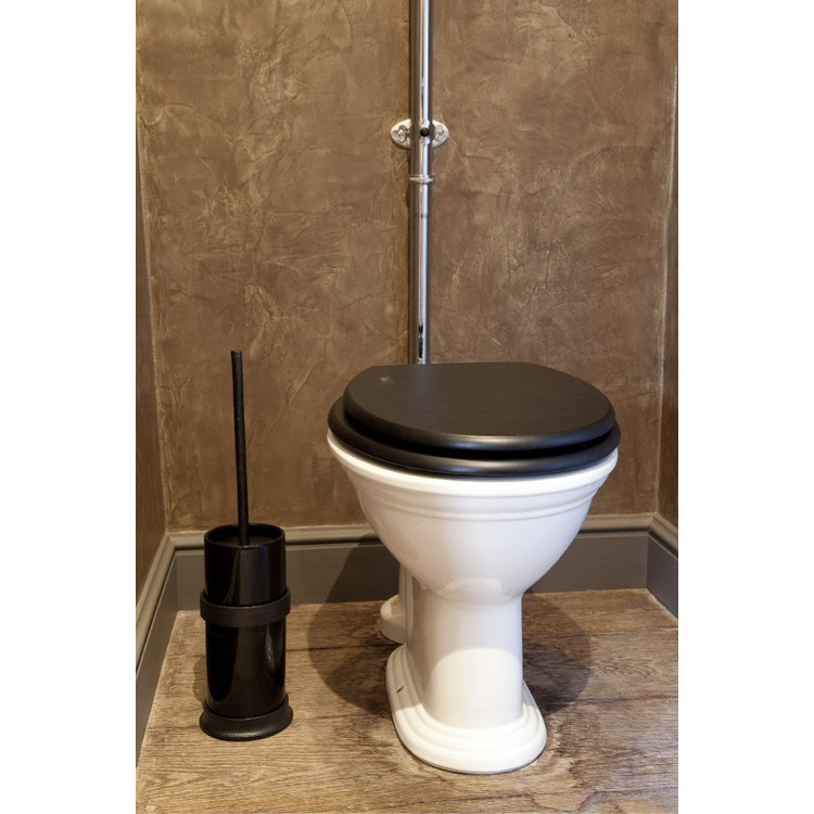 Toilettenbürstenhalter schwarzer Pot 