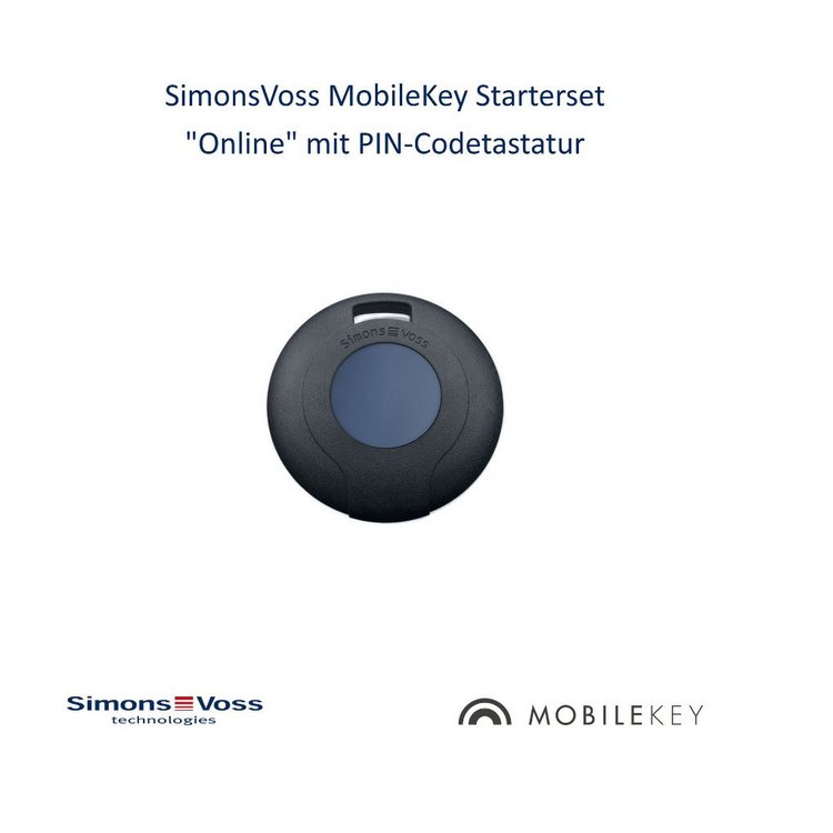 MobileKey Starterkit Online mit PinCode-Tastatur