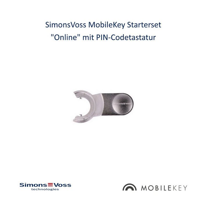 MobileKey Starterkit Online mit PinCode-Tastatur