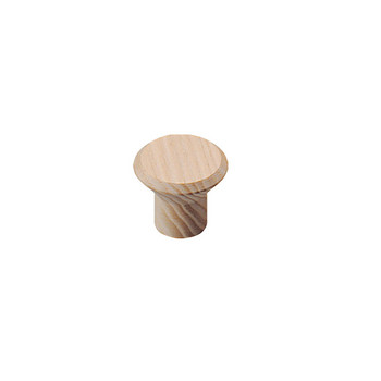 Möbelknopf 28 mm kegelförmig Eschenholz